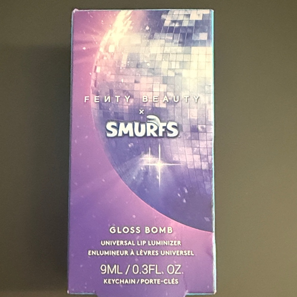 Fenty Beauty x Smurfs Gloss Bomb - Shimmering Purple